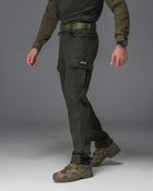 Тактичні штани чоловічі утеплені BEZET Патрон 2.0 9585 XS Хакі (ROZ6501047288) - зображення 4