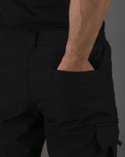 Тактичні штани чоловічі утеплені BEZET Патрон 2.0 9583 XL Чорні (ROZ6501047294) - зображення 11