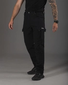 Тактичні штани чоловічі утеплені BEZET Патрон 2.0 9583 S Чорні (ROZ6501047293) - зображення 3