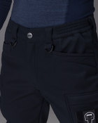 Тактические штаны утепленные мужские BEZET Капеллан 9821 4XL Синие (ROZ6501047306) - изображение 8