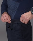 Тактичні штани чоловічі утеплені BEZET Капеллан 9821 XS Сині (ROZ6501047311) - зображення 7