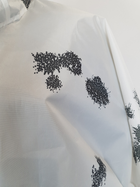 Маскувальний армійський дощовик-пончо "Клякса" розмір 145 х 125 см білого кольору 2736 - зображення 5