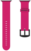 Ремінець SuperDry Watchband Silicone для Apple Watch Series 4/5/6/7/8/SE/SE2/Ultra 42-49 мм Pink (8718846080965) - зображення 4