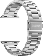 Pasek Spigen Modern Fit Band 062MP25404 do Apple Watch Series 1/2/3/4/5/6/7/8/9/SE/SE2/Ultra 42-49 mm Srebrny (8809613768831) - obraz 3