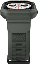 Ремінець з чохлом Spigen Rugged Armor Pro 062CS26016 для Apple Watch Series 4/5/6/7/8/9/SE/SE2 44-45 мм Military Green (8809640254222) - зображення 5