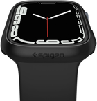 Etui Spigen Thin Fit ACS04184 do Apple Watch Series 7/8 41 mm Czarny (8809811857696) - obraz 8