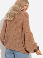 Пуловер жіночий Fobya F1256 34/36 Карамель (5903707125845) - зображення 2