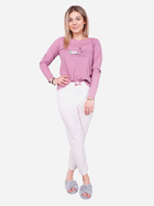 Piżama (bluzka + spodnie) damska Yoclub PID-0005K-AA00 M Fioletowa (5903999419134) - obraz 1