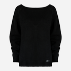 Sweter damski ciepły Kamea K.21.601.08 One Size Czarny (5903246742176) - obraz 1