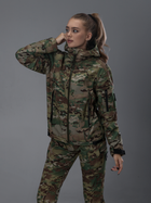 Тактична куртка жіноча BEZET Робокоп 2.0 9582 L Камуфляжна (ROZ6501048887) - зображення 7