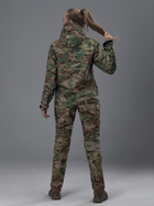 Тактична куртка жіноча BEZET Робокоп 2.0 9582 XXL Камуфляжна (ROZ6501048892) - зображення 4
