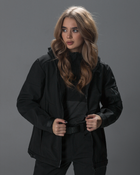 Тактична куртка жіноча BEZET Робокоп 2.0 9869 XL Чорна (ROZ6501048903) - зображення 4