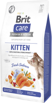 Sucha karma dla kociąt Brit Care Cat GF Kitten Gentle Digestion Strong Immunity z łososiem 7 kg (8595602565054) - obraz 1