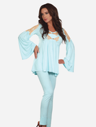 Піжама (штани+кофта) жіноча LivCo Corsetti Fashion Chloe L Синя (5907996384549) - зображення 1