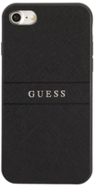 Панель Guess Saffiano Stripe для Apple iPhone 7/8/SE 2020/SE 2022 Чорний (3666339050191) - зображення 2
