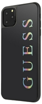 Панель Guess Glitter Logo для Apple iPhone 11 Pro Max Чорний (3700740463512) - зображення 1