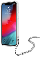 Etui Guess Peony Chain Collection do Apple iPhone 12 Pro Max Silver (3666339003838) - obraz 3