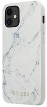 Панель Guess Marble для Apple iPhone 12 mini Біла (3700740481691)