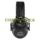 Активні тактичні навушники з одним мікрофоном Walker's Single Microphone, Чорний - зображення 2