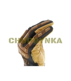 Тактичні рукавички Mechanix Leather M-Pact Fingerless Framer, Коричневий, XL - зображення 4