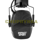 Активні тактичні наушники Howard Leight Impact Sport Electronic Earmuff, Чорний - зображення 2