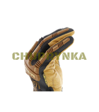Тактические перчатки Mechanix Leather M-Pact Fingerless Framer, Коричневий, S - изображение 4