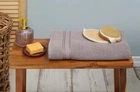 Полотенце махровое Karaca Home. Daily Soft gri-70х140