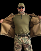 Тактичний костюм Soft Shell РУС ТАКТ мультикам 46 - зображення 12