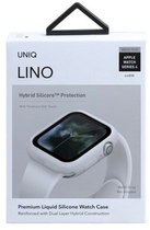 Чохол Uniq Lino для Apple Watch Series 4/5/6/SE 44 мм White (8886463671115) - зображення 4