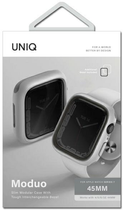 Чохол Uniq Moduo для Apple Watch Series 4/5/6/7/8/SE/SE2 44-45 мм Chalk Grey (8886463680995) - зображення 4