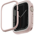 Etui Uniq Moduo do Apple Watch Series 4/5/6/7/8/SE/SE2 44-45 mm Różowy/Biały (8886463681008)