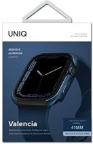 Etui Uniq Valencia do Apple Watch Series 4/5/6/7/8/SE/SE2 40-41 mm Niebieski (8886463680025) - obraz 3