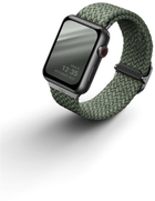 Pasek Uniq Aspen Braided do Apple Watch Series 1/2/3/4/5/6/7/8/SE/SE2 38-41 mm Zielony (8886463676370) - obraz 2