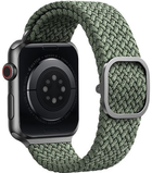 Pasek Uniq Aspen Braided do Apple Watch Series 1/2/3/4/5/6/7/8/SE/SE2 42-45 mm Zielony (8886463676400) - obraz 4