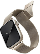 Ремінець Uniq Dante Stainless Steel для Apple Watch Series 1/2/3/4/5/6/7/8/SE/SE2 38-41 мм Starlight (8886463679524) - зображення 1