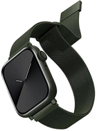Pasek Uniq Dante Stainless Steel do Apple Watch Series 1/2/3/4/5/6/7/8/SE/SE2 38-41 mm Zielony (8886463679180) - obraz 1