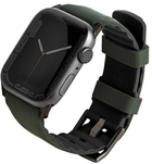 Pasek Uniq Linus Airosoft Silicone do Apple Watch Series 1/2/3/4/5/6/7/8/SE/SE2/Ultra 42-49 mm Zielony (8886463680902) - obraz 1