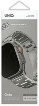Pasek Uniq Osta Stainless Steel do Apple Watch Series 1/2/3/4/5/6/7/8/SE/SE2/Ultra 42-49 mm Srebrny (8886463684641) - obraz 4