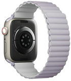 Pasek Uniq Revix Reversible Magnetic do Apple Watch Series 1/2/3/4/5/6/7/8/SE/SE2/Ultra 42-49 mm Lilak-biały (8886463680810) - obraz 3