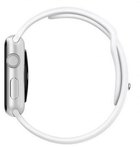 Pasek Mercury Silicon do Apple Watch Series 1/2/3/4/5/6/7/8/SE/SE2 38-41 mm Biały (8809724801816) - obraz 2