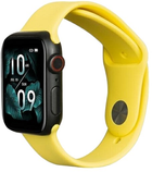 Pasek Beline Silicone do Apple Watch Series 1/2/3/4/5/6/7/8/SE/SE2 38-41 mm Zółty (5904422919771) - obraz 1