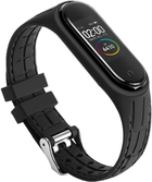 Ремінець Beline Smart для Xiaomi Mi Band 5/6 Black (5905359814191) - зображення 1