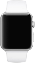 Ремінець Mercury Silicon для Apple Watch Series 1/2/3/4/5/6/7/8/SE/SE2/Ultra 42-45 мм White (8809724801847) - зображення 2