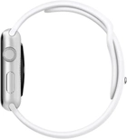 Ремінець Mercury Silicon для Apple Watch Series 1/2/3/4/5/6/7/8/SE/SE2/Ultra 42-45 мм White (8809724801847) - зображення 3