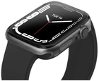 Чохол Uniq Glase для Apple Watch Series 7/8 41 мм Dual Pack Clear-smoke (8886463679340) - зображення 3