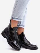 Жіночі зимові черевики низькі S.Barski HY75-120 37 Чорні (5905677982770) - зображення 3
