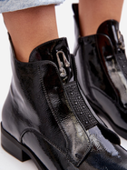 Жіночі зимові черевики низькі S.Barski HY75-120 37 Чорні (5905677982770) - зображення 8