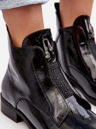 Жіночі зимові черевики низькі S.Barski HY75-120 40 Чорні (5905677982800) - зображення 8