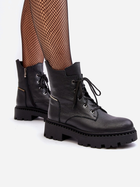 Жіночі зимові черевики високі Zazoo 949P 39 Чорні (5905677981919) - зображення 7