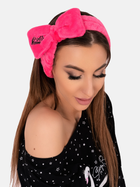 Kosmetyczna opaska do włosów LivCo Corsetti Fashion Krissan Różowa (5907621621285) - obraz 3